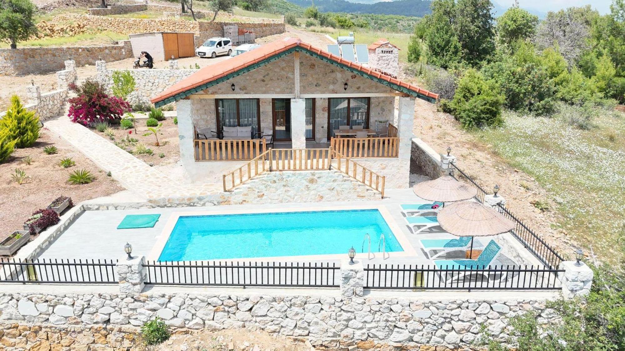 Villa Teras Adrasan Exteriör bild